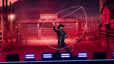 Rodeo in Lights performs during the opening general session. Rotary International Convention. 22 June 2025. Calgary, Canada.