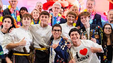 The House of Friendship opens at the 2026 Rotary International Convention. The hall features about 200 booths highlighting Rotary projects, Rotary Action Groups, and Rotary Fellowships, as well as an international array of vendors. 13 June 2026. Taipei, Taiwan.