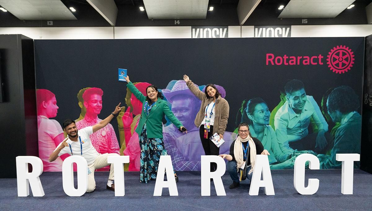 Rotary Resource Center in the House of Friendship. Rotary International Convention. 28 May 2023. Melbourne, Australia.