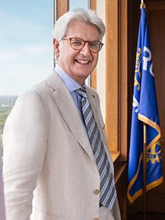 Francesco Arezzo, 2025-26 RI president. Evanston, Illinois, USA. 30 July 2025.