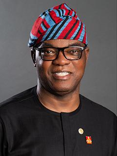 2026-27 RI President Olayinka Hakeem Babalola. Evanston, Illinois, USA. 18 September 2025.