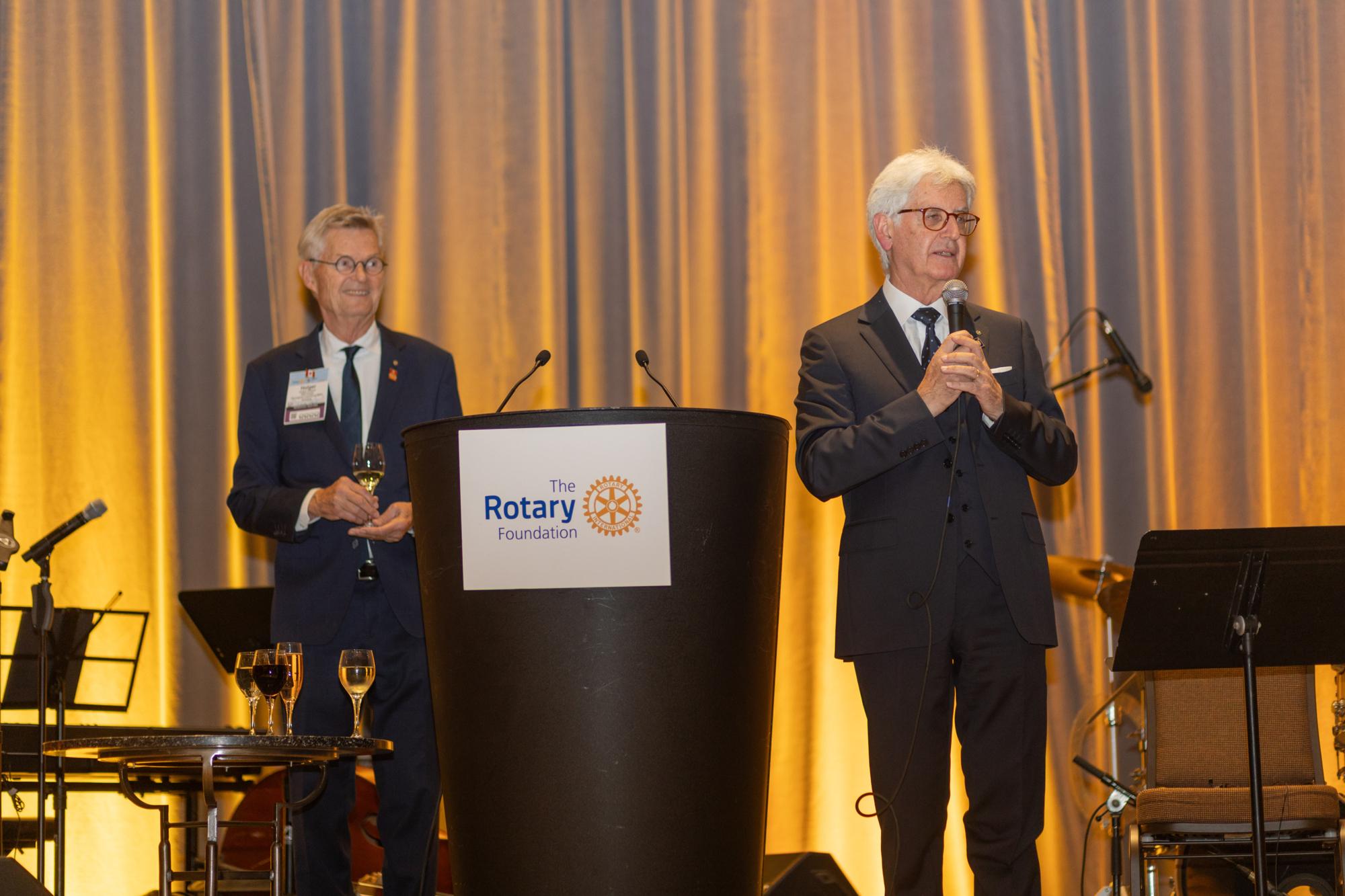 The Magic of Connection Dinner. Rotary International Convention. 24 June 2025. Calgary, Canada.